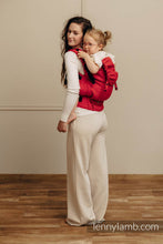 Load image into Gallery viewer, LennyPreschool Carrier - LITTLE HERRINGBONE SEDONA - 100% cotton