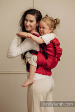 Load image into Gallery viewer, LennyPreschool Carrier - LITTLE HERRINGBONE SEDONA - 100% cotton