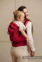 Load image into Gallery viewer, LennyPreschool Carrier - LITTLE HERRINGBONE SEDONA - 100% cotton