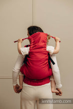 Load image into Gallery viewer, LennyPreschool Carrier - LITTLE HERRINGBONE SEDONA - 100% cotton