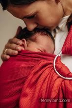 Laden Sie das Bild in den Galerie-Viewer, Lenny Lamb Ringsling - LITTLE HERRINGBONE SEDONA - 100% Baumwolle