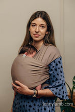 Laden Sie das Bild in den Galerie-Viewer, Trikåsjal Baby Sling - MOCHA