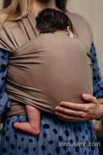 Laden Sie das Bild in den Galerie-Viewer, Trikåsjal Baby Sling - MOCHA