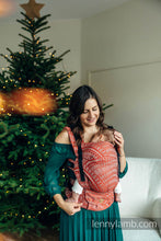 Load image into Gallery viewer, LennyUpGrade PRO Carrier - PEACOCK'S TAIL - HOLIDAY - 100% cotton