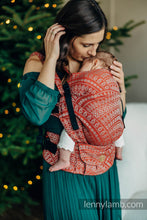 Load image into Gallery viewer, LennyUpGrade PRO Carrier - PEACOCK'S TAIL - HOLIDAY - 100% cotton