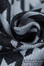 Load image into Gallery viewer, Ring Sling - PATA DE GALLO - PIXELS - 44% cotton, 32% silk, 24% bamboo viscose