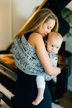 Load image into Gallery viewer, Lenny Lamb Ring Sling - MELODY - POLONAISE - 100% cotton