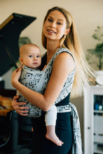 Load image into Gallery viewer, Lenny Lamb Woven Baby Wrap - MELODY - POLONAISE - 100% cotton