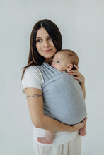 Laden Sie das Bild in den Galerie-Viewer, Trikåsjal Baby Sling - CHALCEDONY