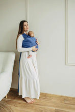 Load image into Gallery viewer, Stretchy wrap Baby Sling - LAPIS LAZULI