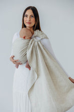Laden Sie das Bild in den Galerie-Viewer, Lenny Lamb Ringsling - AIRY - 50% Baumwolle, 25% Hanf, 25% lyocell