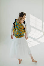 Ladda upp bild till gallerivisning, LennyPreschool Carrier - RETRO'N'ROSES - ROSARIUM - 100% bomull