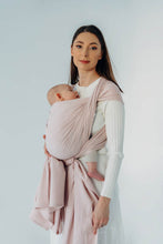Laden Sie das Bild in den Galerie-Viewer, Lenny Lamb Woven Baby Tragetuch – MARSHMALLOW – 50% Baumwolle, Bambusviskose