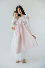 Load image into Gallery viewer, Lenny Lamb Ring Sling - MARSHMALLOW - 50% cotton, 50% bamboo viscose
