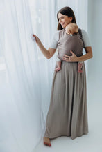 Ladda upp bild till gallerivisning, Trikåsjal Baby Sling - MOCHA