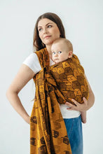 Laden Sie das Bild in den Galerie-Viewer, Lenny Lamb Woven Baby Tragetuch – CAPYBARAS - TRIBU – 100% Baumwolle