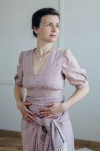 Load image into Gallery viewer, Wrapping Shawl - LITTLE LOVE BLUSH