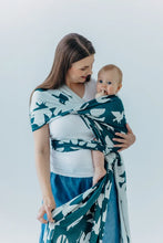 Ladda upp bild till gallerivisning, Lenny Lamb Woven Baby Wrap/Vävd sjal - BIRDY - SKYWARD - 100% bambuviskos