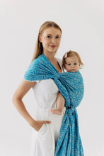 Load image into Gallery viewer, Lenny Lamb Woven Baby Wrap/Vävd sjal - INFINITY - HAVEN - 50% bomull, 50% silke