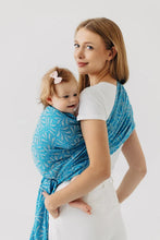 Load image into Gallery viewer, Lenny Lamb Woven Baby Wrap/Vävd sjal - INFINITY - HAVEN - 50% bomull, 50% silke