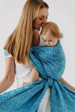 Load image into Gallery viewer, Lenny Lamb Woven Baby Wrap/Vävd sjal - INFINITY - HAVEN - 50% bomull, 50% silke