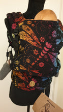 Load image into Gallery viewer, LennyLight Carrier set - DRAGONFLY RAINBOW DARK - 100% cotton