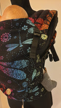 Load image into Gallery viewer, LennyLight Carrier set - DRAGONFLY RAINBOW DARK - 100% cotton
