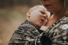 Load image into Gallery viewer, Ring sling - QUEEN OFTHENIGHT - PAMINA - 65% cotton, 35% silk