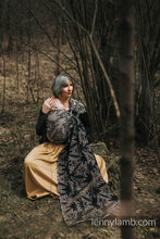 Load image into Gallery viewer, Ring sling - QUEEN OFTHENIGHT - PAMINA - 65% cotton, 35% silk