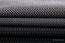 Laden Sie das Bild in den Galerie-Viewer, Onbuhimo PRO Carrier - LITTLE HERRINGBONE OMBRE GREY - 100% Baumwolle