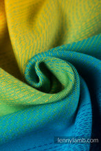 Laden Sie das Bild in den Galerie-Viewer, Lenny Lamb Woven Baby Wrap/Vävd sjal - RAINBOW BABY - 100% bomull