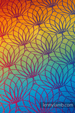 Laden Sie das Bild in den Galerie-Viewer, Onbuhimo PRO Carrier - RAINBOW LOTUS - 100% Baumwolle
