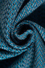 Load image into Gallery viewer, LennyPreschool Carrier - LITTLE HERRINGBONE OMBRE BEBOP - 100% cotton