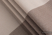 Load image into Gallery viewer, LennyLight Carrier - LITTLE HERRINGBONE CAFFE LATTE - 100% cotton