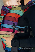 Load image into Gallery viewer, LennyUpGrade Carrier - CAROUSEL OF COLORS - 100% cotton
