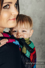 Load image into Gallery viewer, LennyUpGrade Carrier - CAROUSEL OF COLORS - 100% cotton