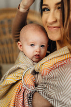 Ladda upp bild till gallerivisning, Lenny Lamb Ringsjal - BIG HERRINGBONE - FANDANGO - 100% bomull