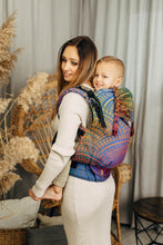 Ladda upp bild till gallerivisning, LennyPreschool Carrier - PEACOCK'S TAIL - BOLERO - 100% bomull