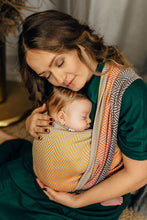 Ladda upp bild till gallerivisning, Lenny Lamb Woven Baby Wrap/Vävd sjal - BIG HERRINGBONE - FANDANGO - 100% bomull