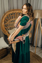 Ladda upp bild till gallerivisning, Lenny Lamb Woven Baby Wrap/Vävd sjal - BIG HERRINGBONE - FANDANGO - 100% bomull