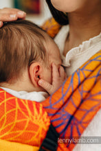 Load image into Gallery viewer, LennyLight Carrier - RAINBOW LOTUS - 100% cotton