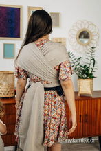 Load image into Gallery viewer, LennyHybrid Half Buckle Carrier - PEANUT BUTTER - 100% Cotton - Standard