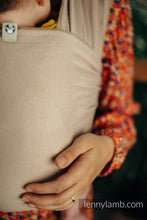 Laden Sie das Bild in den Galerie-Viewer, Trikåsjal Baby Sling - Nude Beige