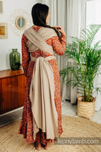 Laden Sie das Bild in den Galerie-Viewer, Trikåsjal Baby Sling - Nude Beige