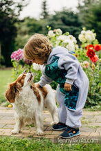 Load image into Gallery viewer, Jumpsuit - GRAY MELANGE & JURASSIC PARK - Begagnad