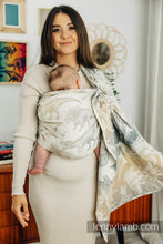 Laden Sie das Bild in den Galerie-Viewer, Lenny Lamb Ringsjal - JURASSIC PARK - ICE DESERT - 100% bomull