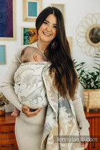 Laden Sie das Bild in den Galerie-Viewer, Lenny Lamb Ringsjal - JURASSIC PARK - ICE DESERT - 100% bomull