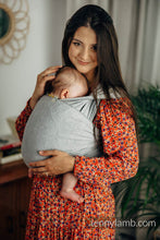 Laden Sie das Bild in den Galerie-Viewer, Trikåsjal Baby Sling - CHALCEDONY
