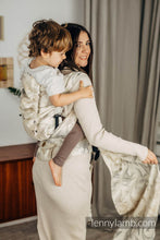 Ladda upp bild till gallerivisning, LennyHybrid Half Buckle Carrier - JURASSIC PARK - ICE DESERT - 100% bomull - PreSchool