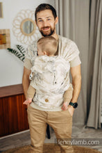 Laden Sie das Bild in den Galerie-Viewer, LennyHybrid Half Buckle Carrier - JURASSIC PARK - ICE DESERT - 100% bomull - Standard